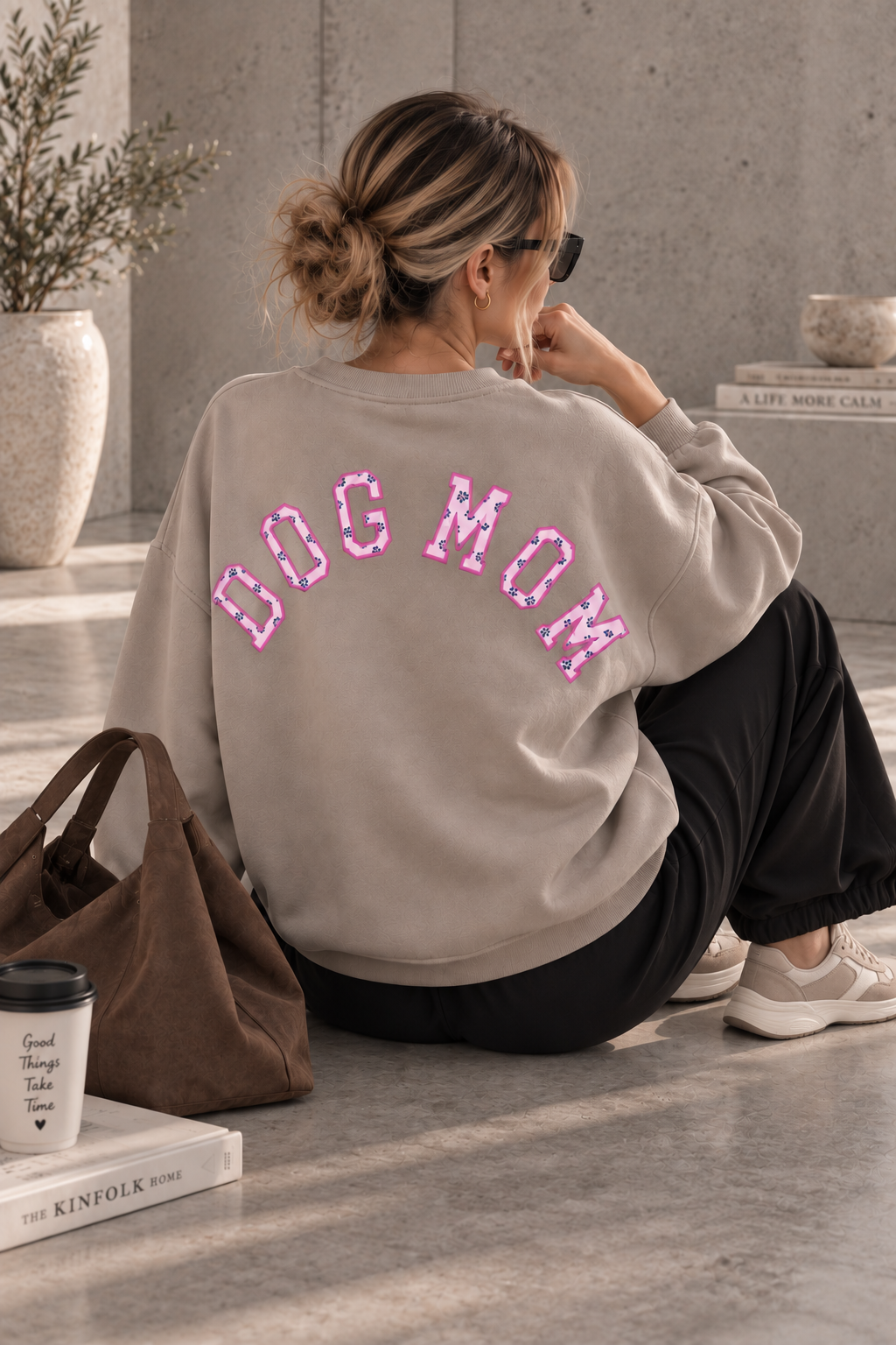 DOG MOM Statement Sweater – SW0127 I 34-42/44 I Made in Italy