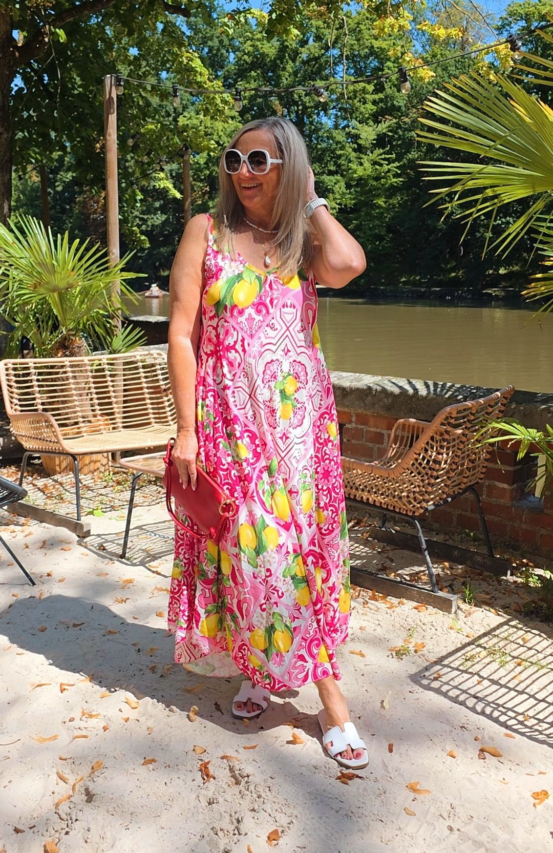 SOMMERKLEID VIVIAN LEMON 34-42/44 Made in Italy