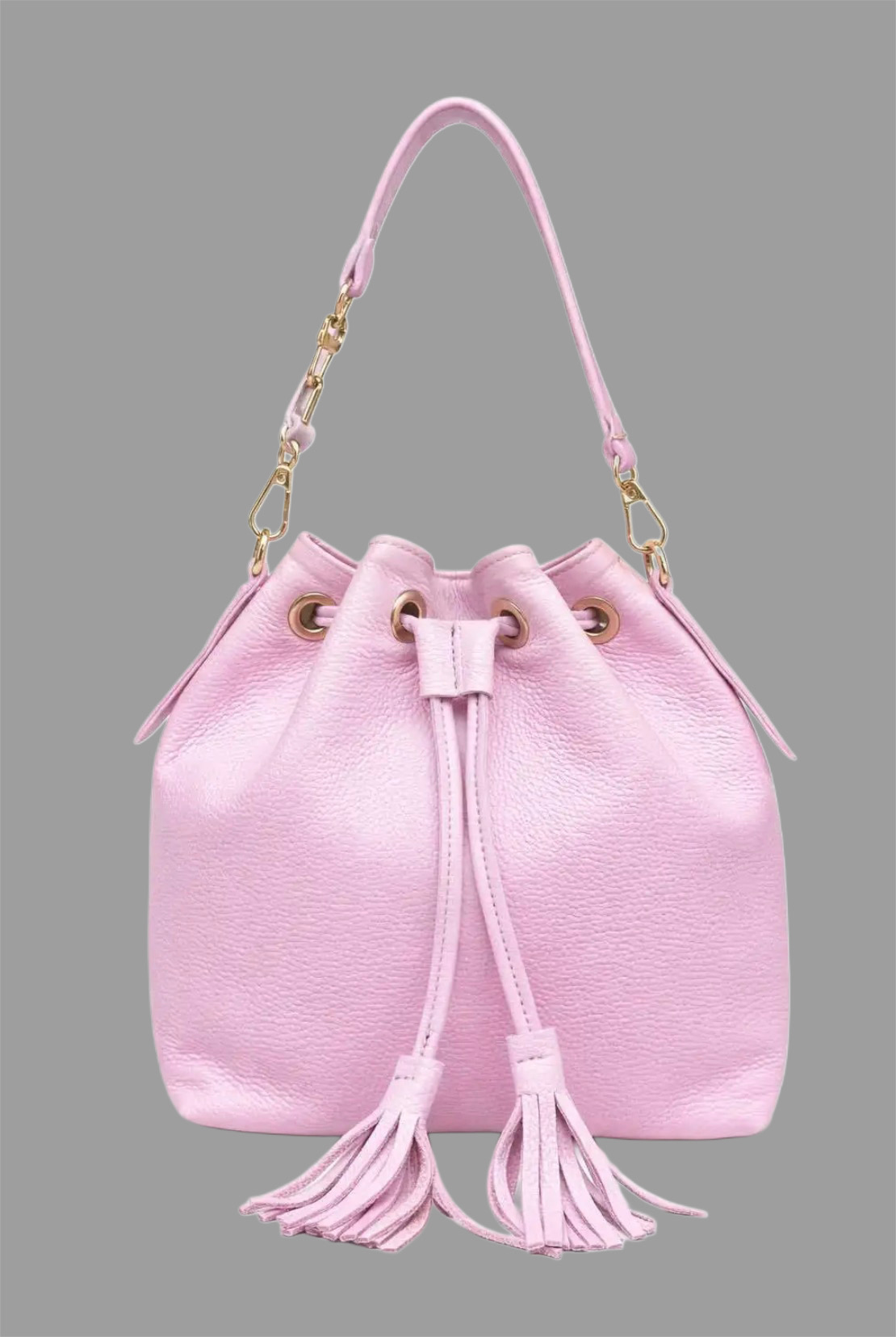 Echtleder-Beuteltasche CHLONES mit Quasten – stilvoll & feminin Made in Italy