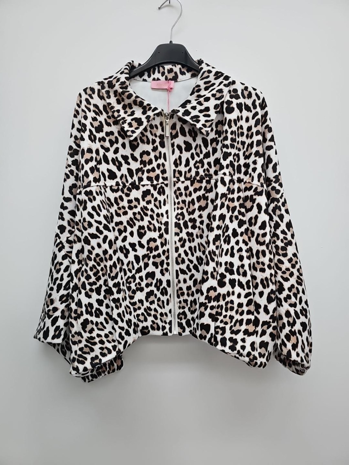 Jacke Elvara Leo mit Fledermausärmeln Made in Italy 34-42/44