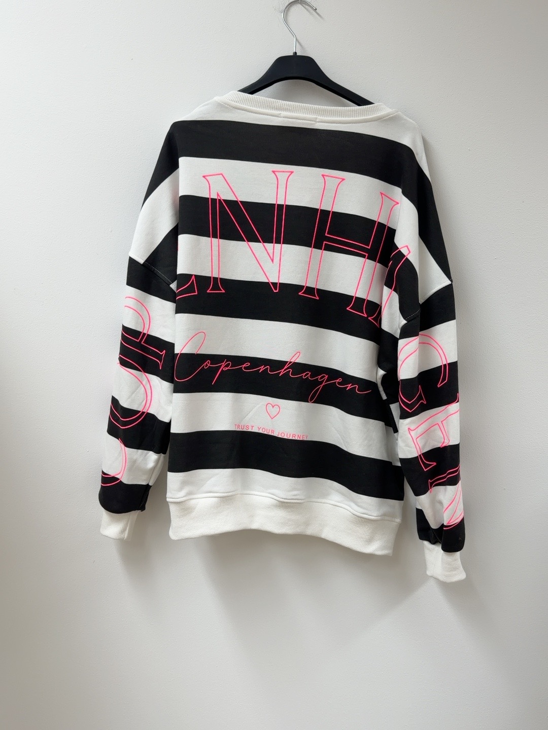 Sweatshirt Copenhagen Blockstreifen I NO. SW0072 I lässiger Oversize-Look I Made in Italy 34-42/44
