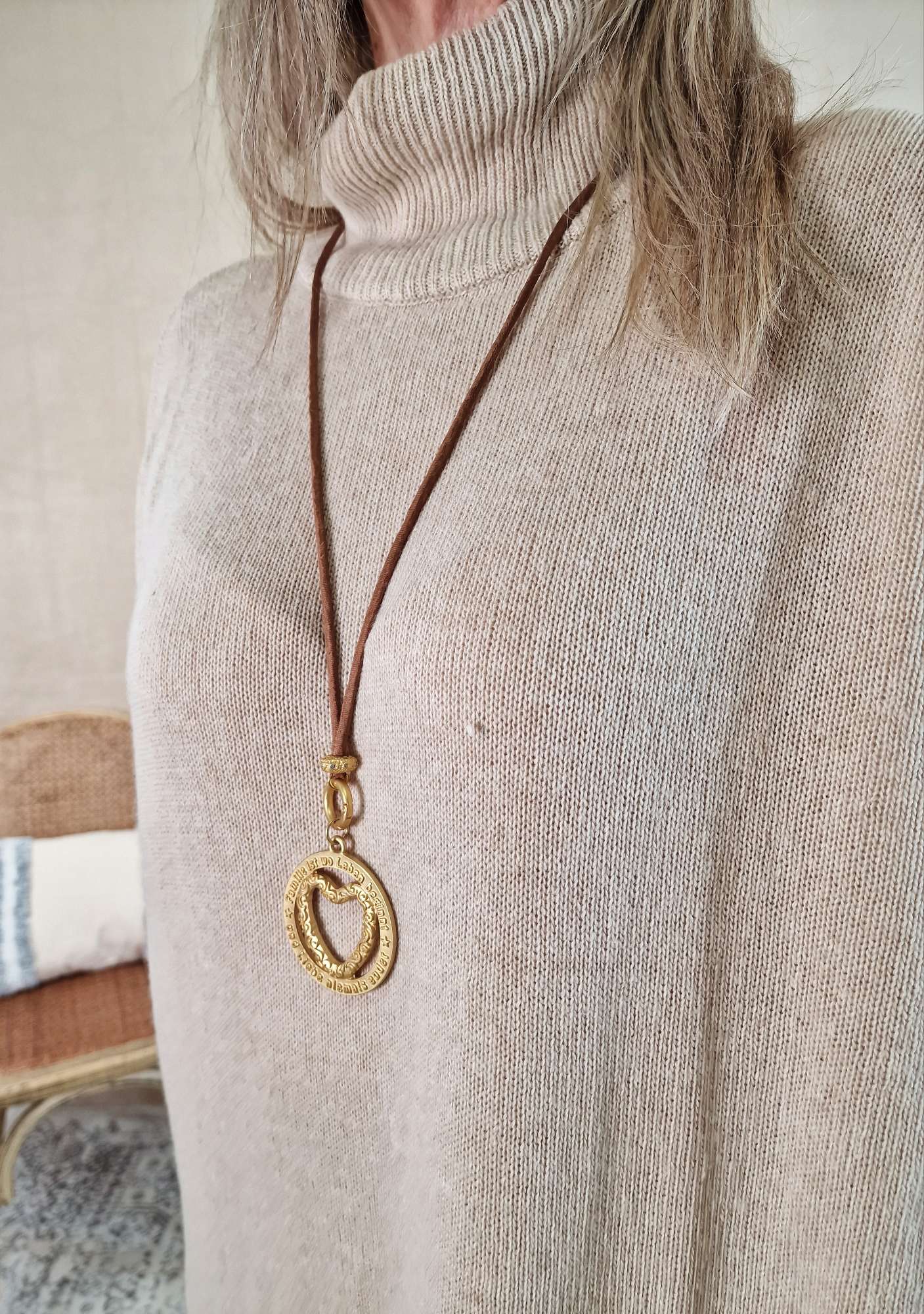 CASHMERE DRESS STELLA BEIGE 34-44 Made in Italy Strick Kleid Long Pullover CASHMERE DRESS STELLA BEIGE 34-44 Made in Italy Strick Kleid Long Pullover