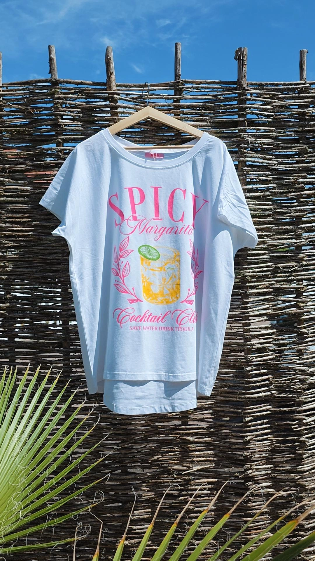 STATEMENT T-SHIRT MARGERITA Made in Italy 34-42 