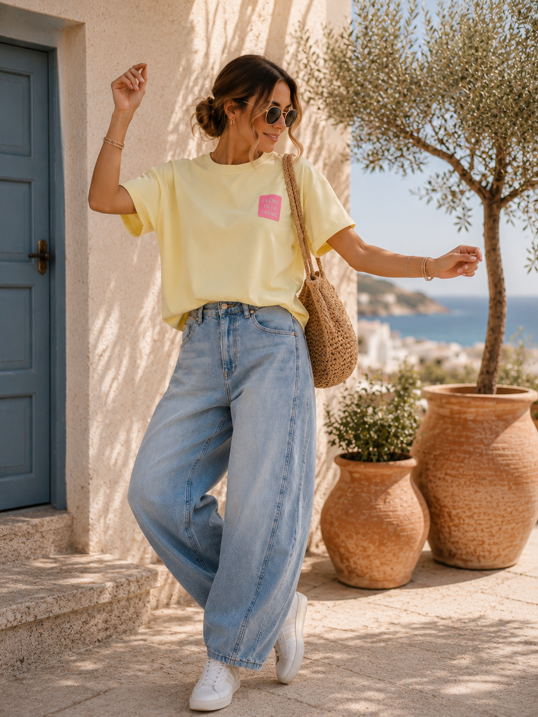T-Shirt-Sweater Marielle Creme de la Creme Made in Italy 34-40/42