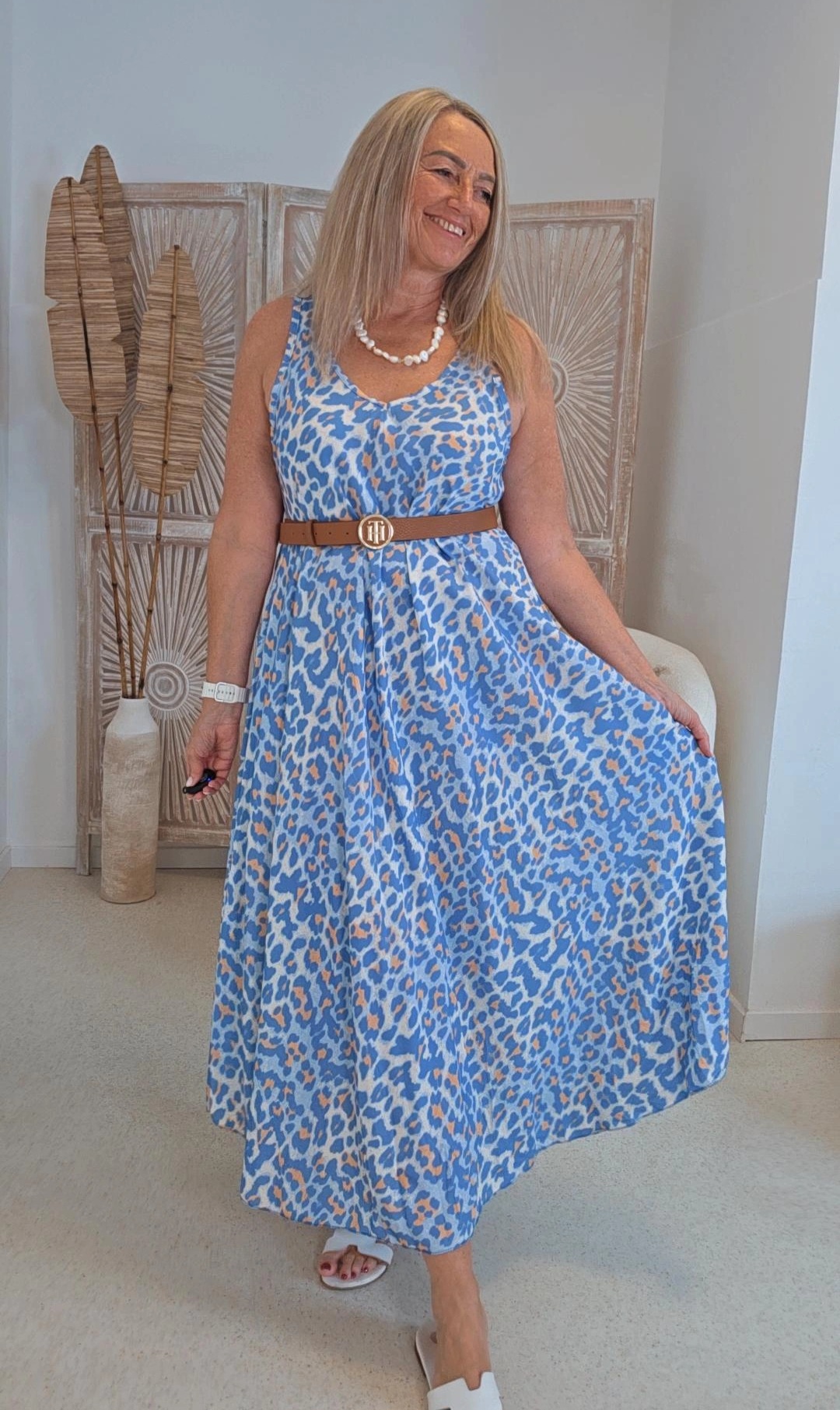 SOMMERKLEID VIVIAN LEO 34-42/44 Made in Italy 