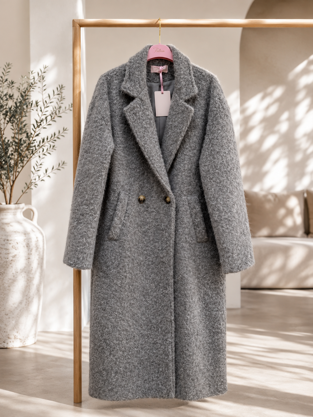 TREND MANTEL ELVIRA 36 - 42 Trench Coat Made in Italy
