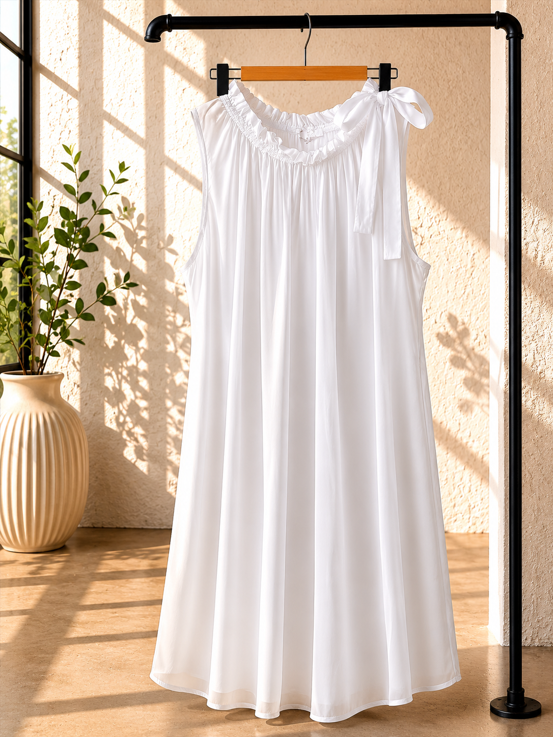 Kleid Amalia Uni Seide Made in Italy 34-40/42