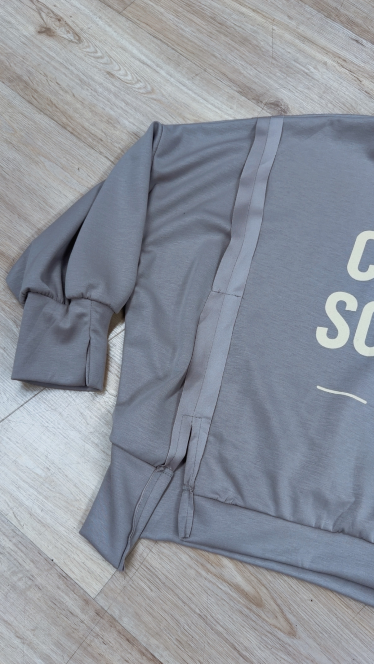Sweatshirt aus Butterstoff COFFEE SOVIETY SW0177 I Made in Italy 34-42/44