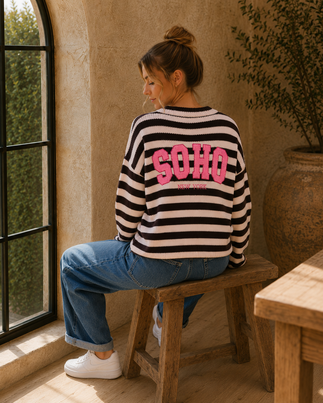 Strickjacke Yara - SOHO Stripes Made in Itlay 34-40/42 Cardigan