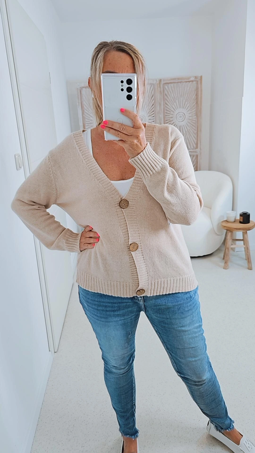 STRICKJACKE LOLLY 34 - 42 Made in Italy Cashmere Cardigan