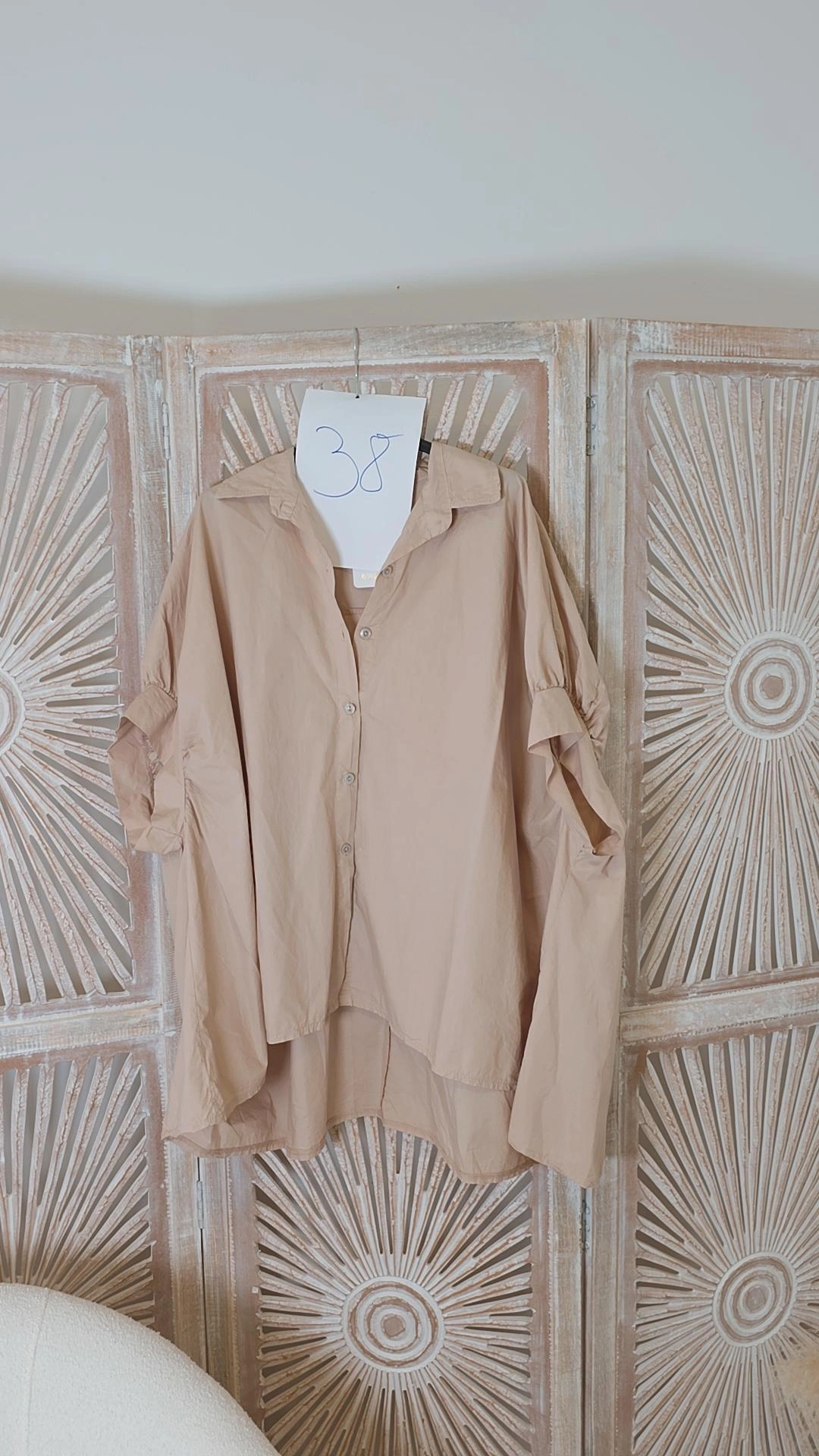 2. WAHL BLUSE LIANE BEIGE 38
