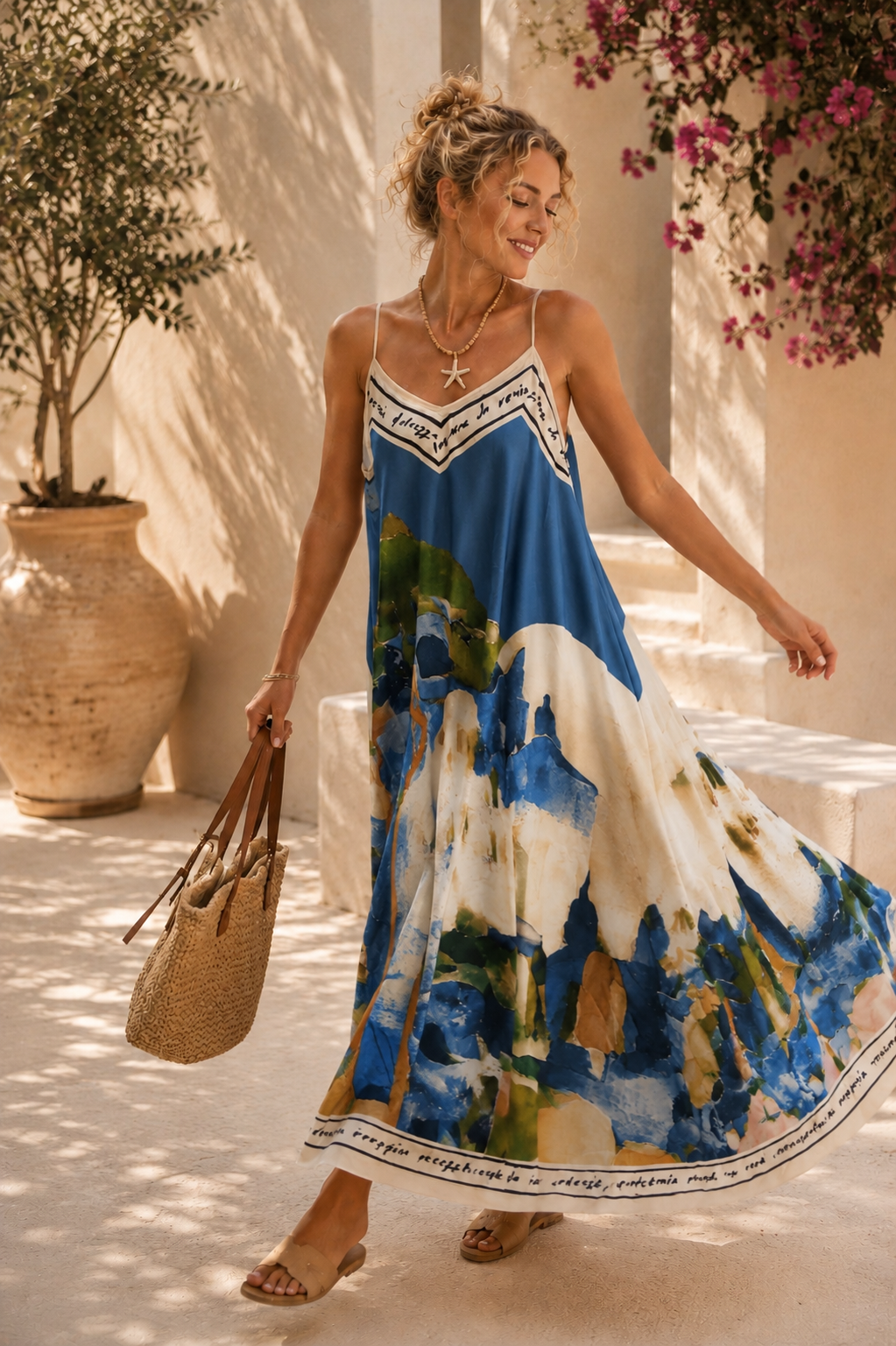 Kleid Amalfi Vista – Made in Italy | passend bis Größe 42
