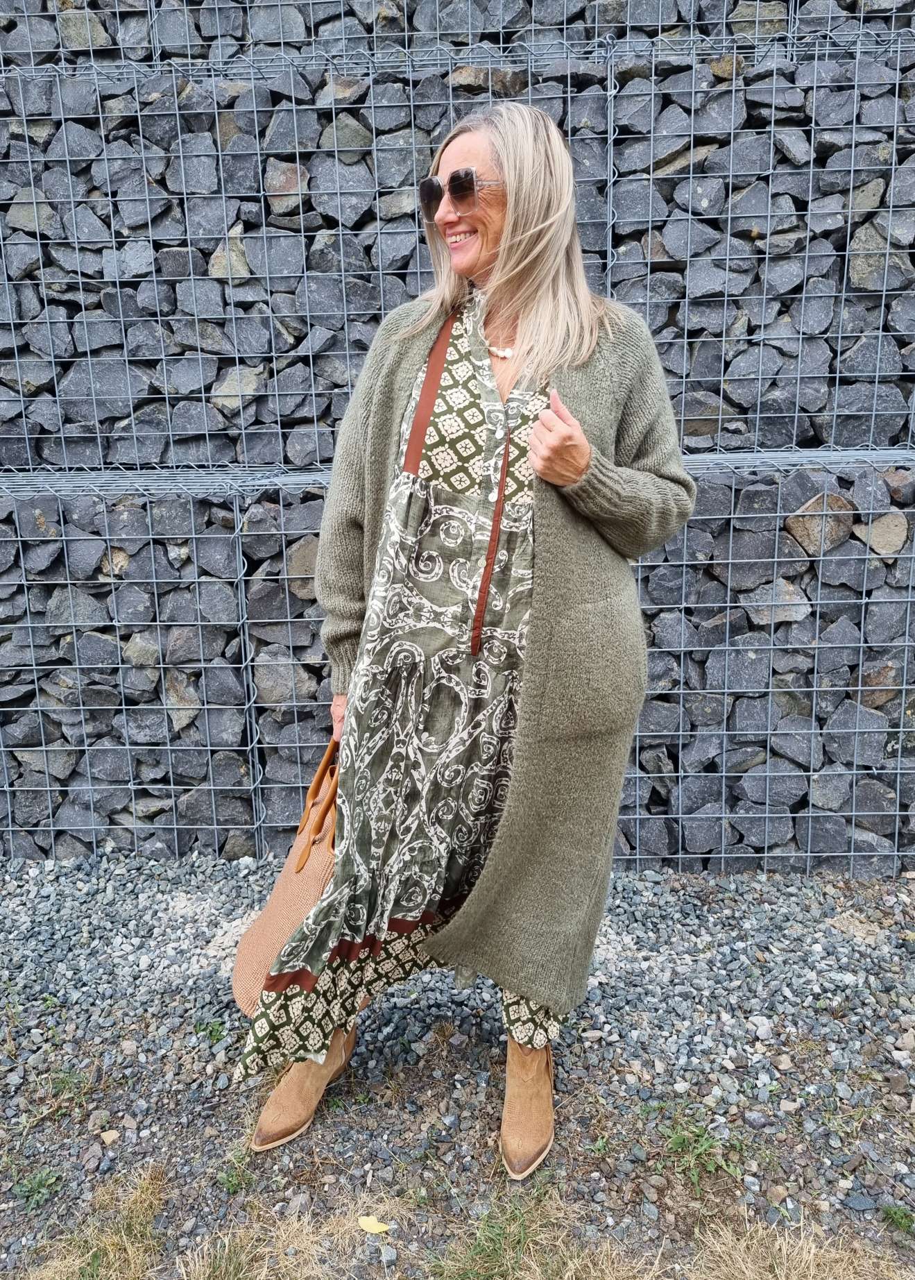 EDLER KNIT CARDIGAN CHRISTIN KHAKI MOHAIR 34-42 Made in Italy Strickjacke Strickmantel Mantel EDLER KNIT CARDIGAN CHRISTIN KHAKI MOHAIR 34-42 Made in Italy Strickjacke Strickmantel Mantel