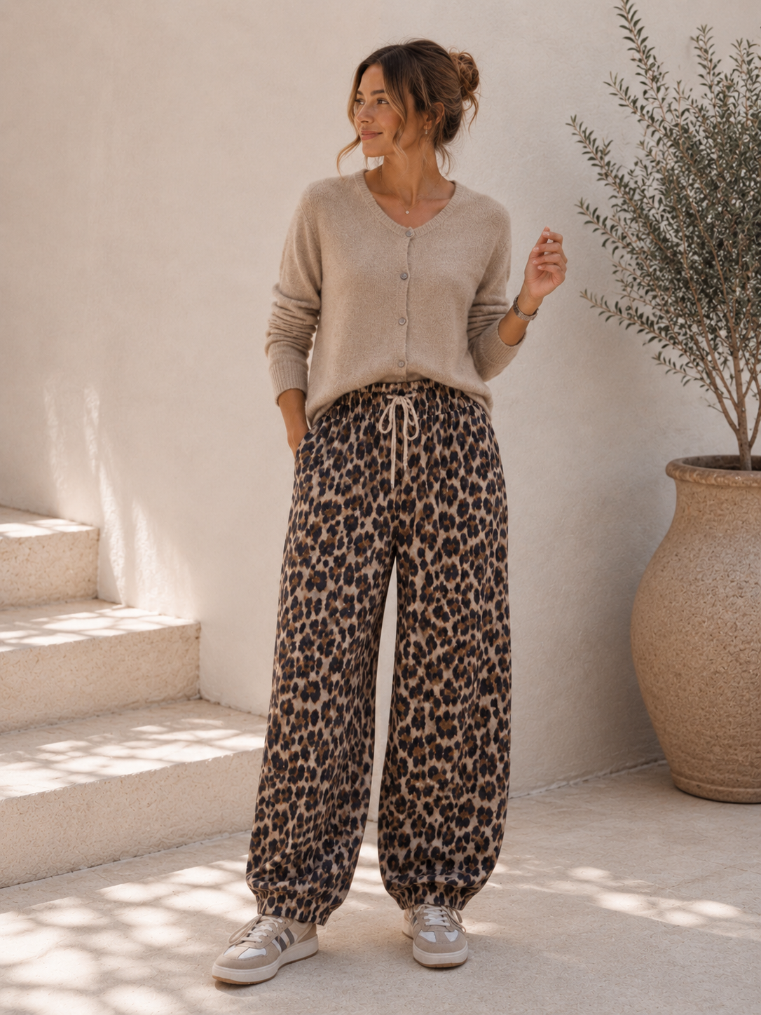 Ballonhose „Mosambik“ – Leo Jogpant | Made in Italy | bis Gr. 42/44