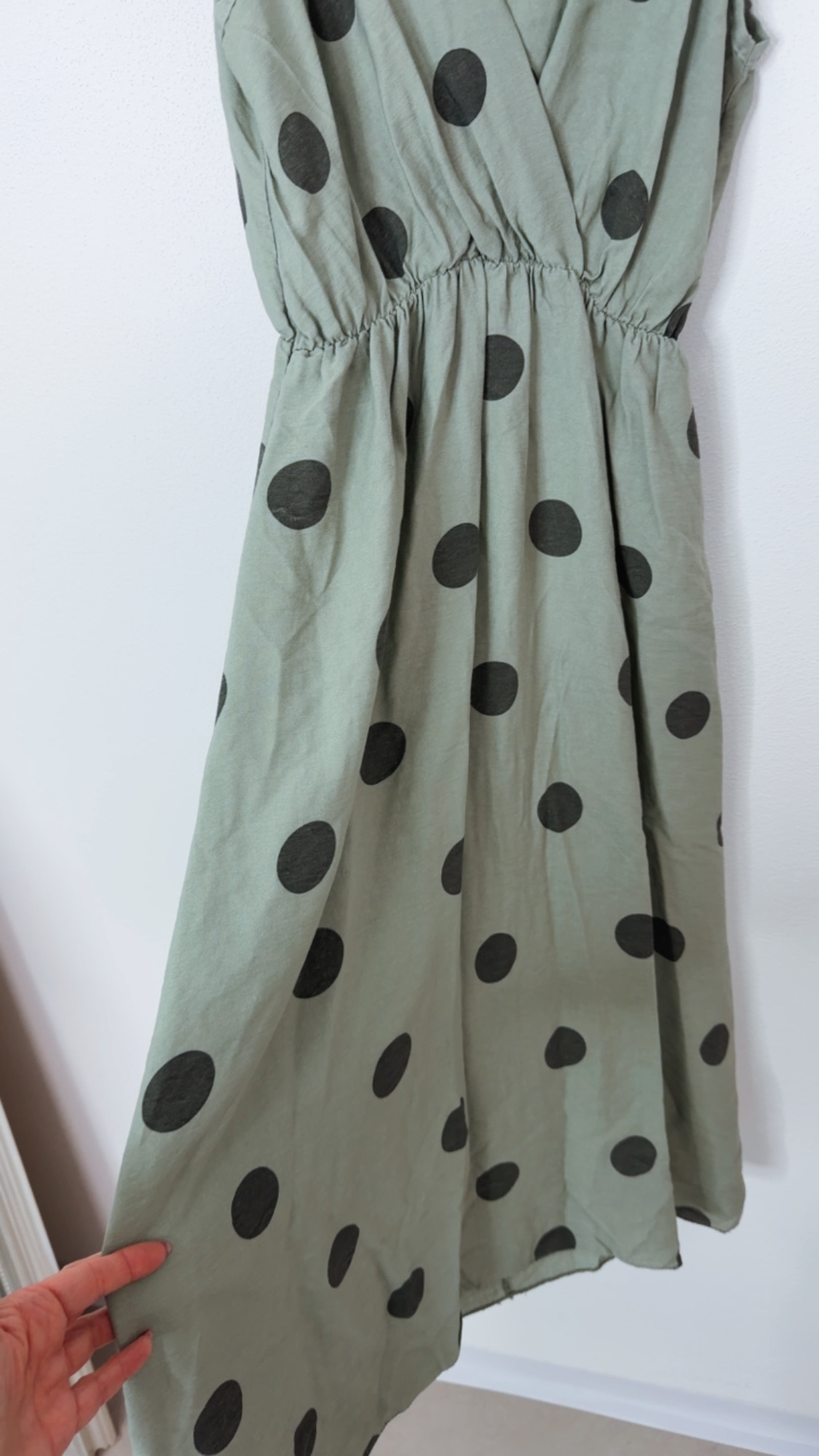 Maxi-Kleid Belladonna Polka Dots Made in Italy 34-42