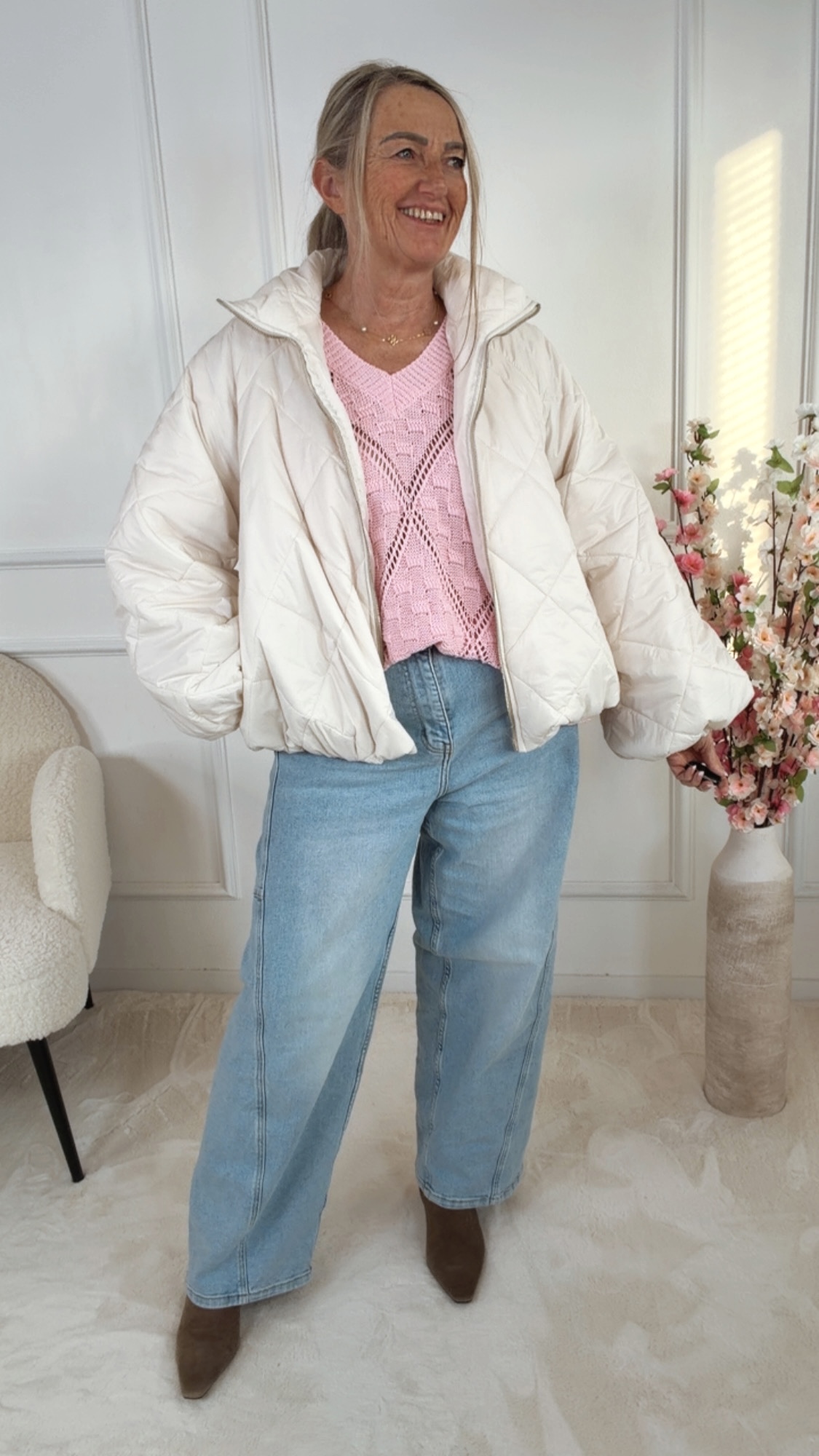 JACKE PUFFY MONIKA Made in Italy 34 -42