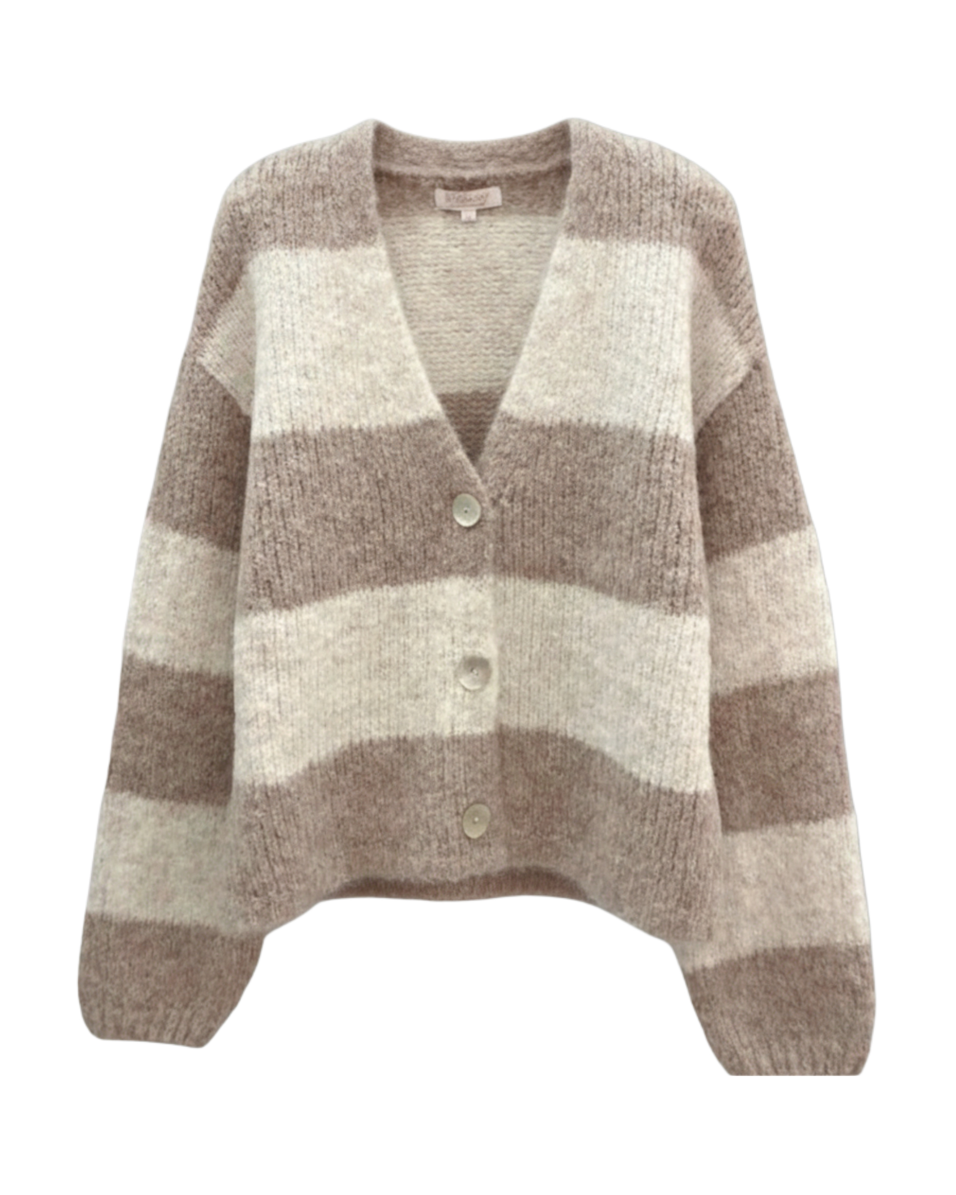 ✨Kuscheliger Streifen-Cardigan Emma in zwei Farbvarianten ✨ 34-42 Italy Style