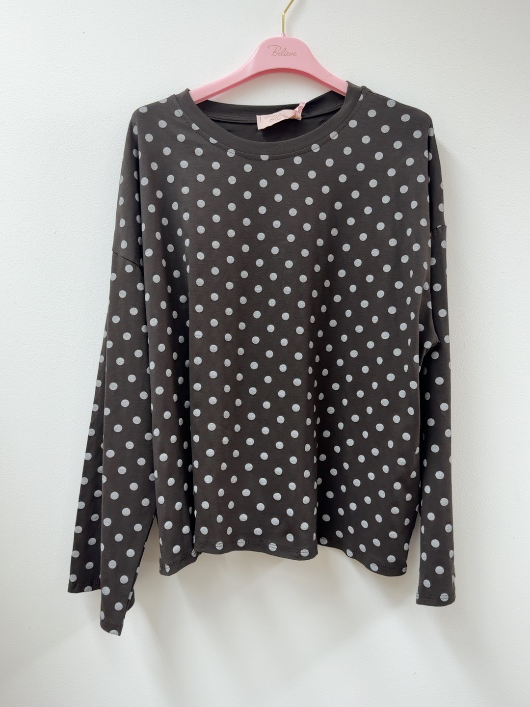 Longsleeve Dots I LS0146 I Made in Italy 34-42/44
