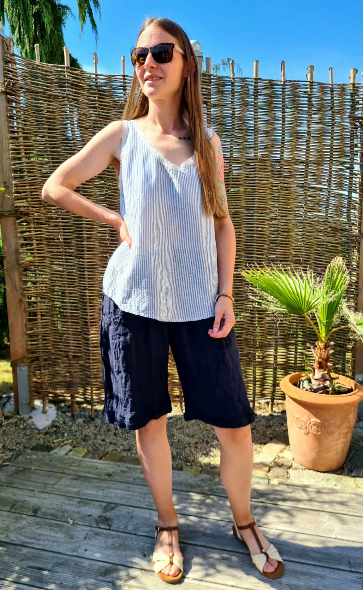 LINEN SHORTS MAXL BLAU 34-42 Made in Italy Leinen PANT kurze Hose Sommerhose Bermuda Kopie LINEN SHORTS MAXL BLAU 34-42 Made in Italy Leinen PANT kurze Hose Sommerhose Bermuda Kopie