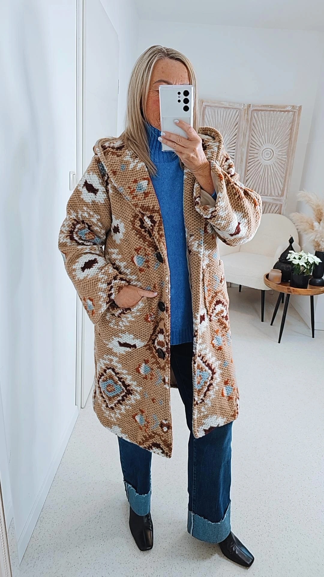 LANGE JACKE OLAF 34 - 42 Coat Short Made in Italy Mantel Kapuze CAMEL LANGE JACKE OLAF 34 - 42 Coat Short Made in Italy Mantel Kapuze CAMEL