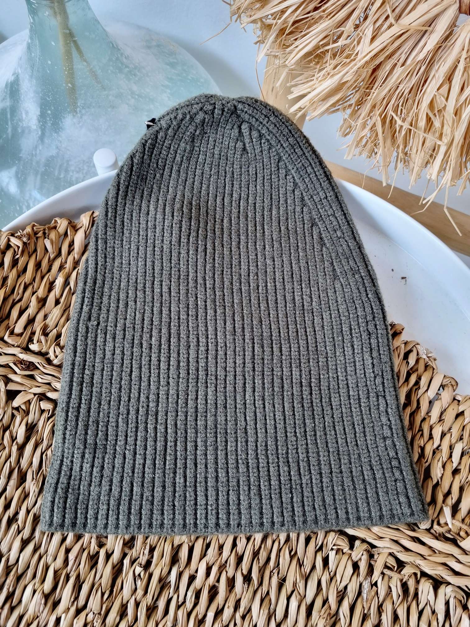 BASIC BEANIE ALPINI Wintermütze Italy Design Ripp Strick Mütze 