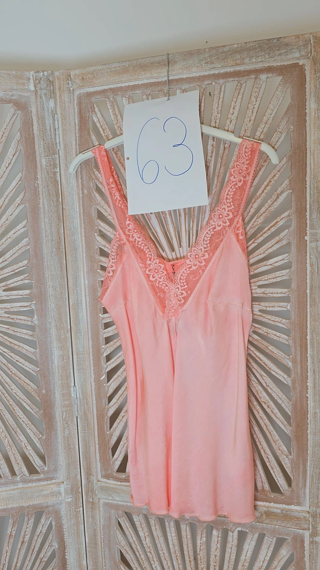 EINZELSTÜCK SPITZENTOP ROSE 63