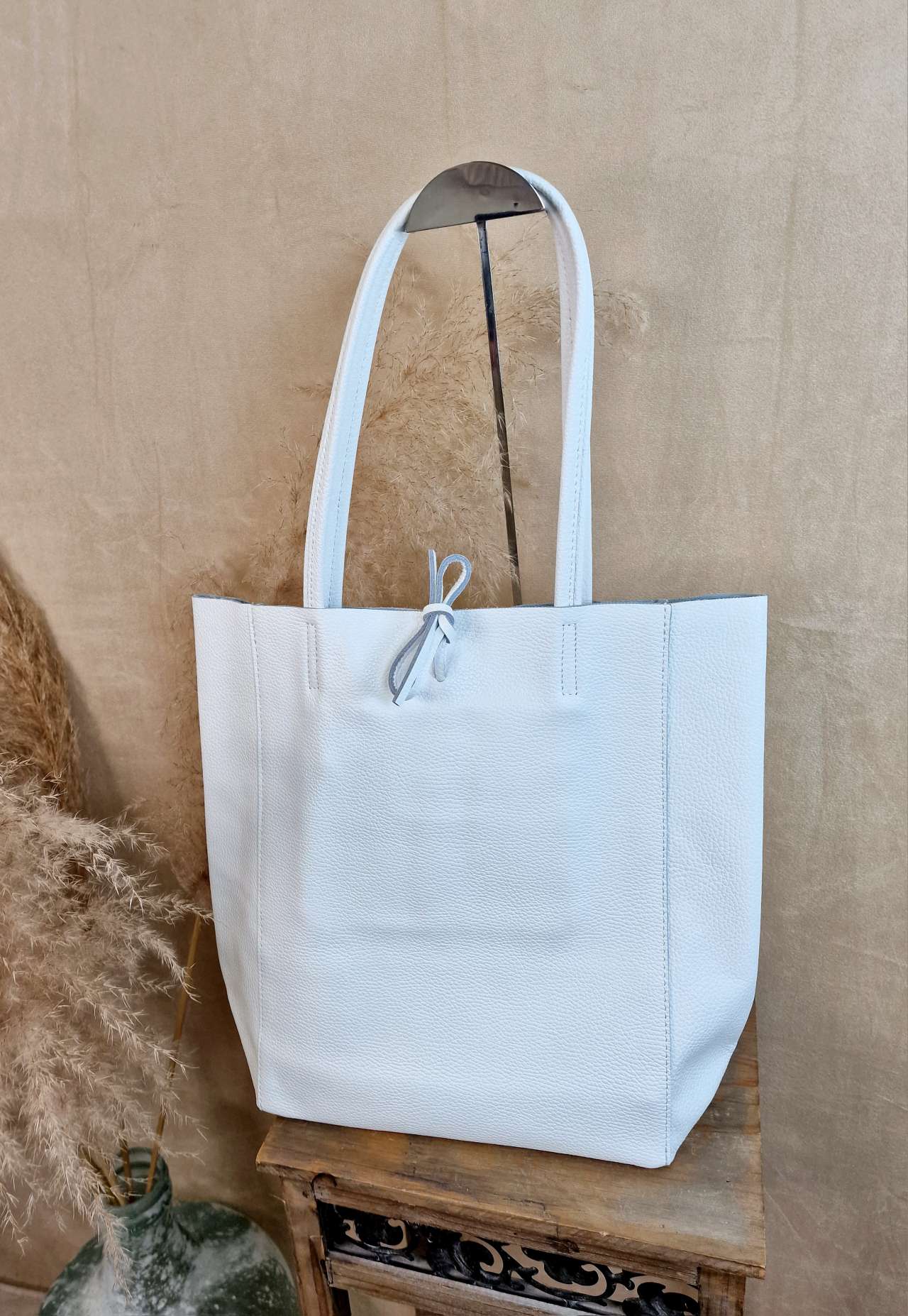 BASIC LEDER SHOPPER MARA WEISS Made in Italy Ledertasche Tasche  