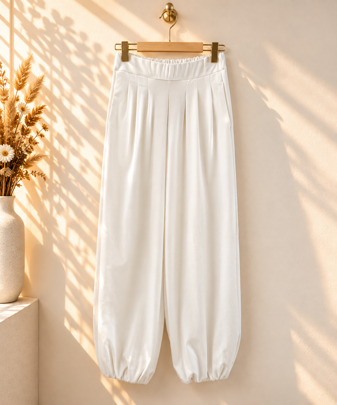 Butterstoff Ballonhose uni HO0106 | Made in Italy Gr 34-42-44 Hose