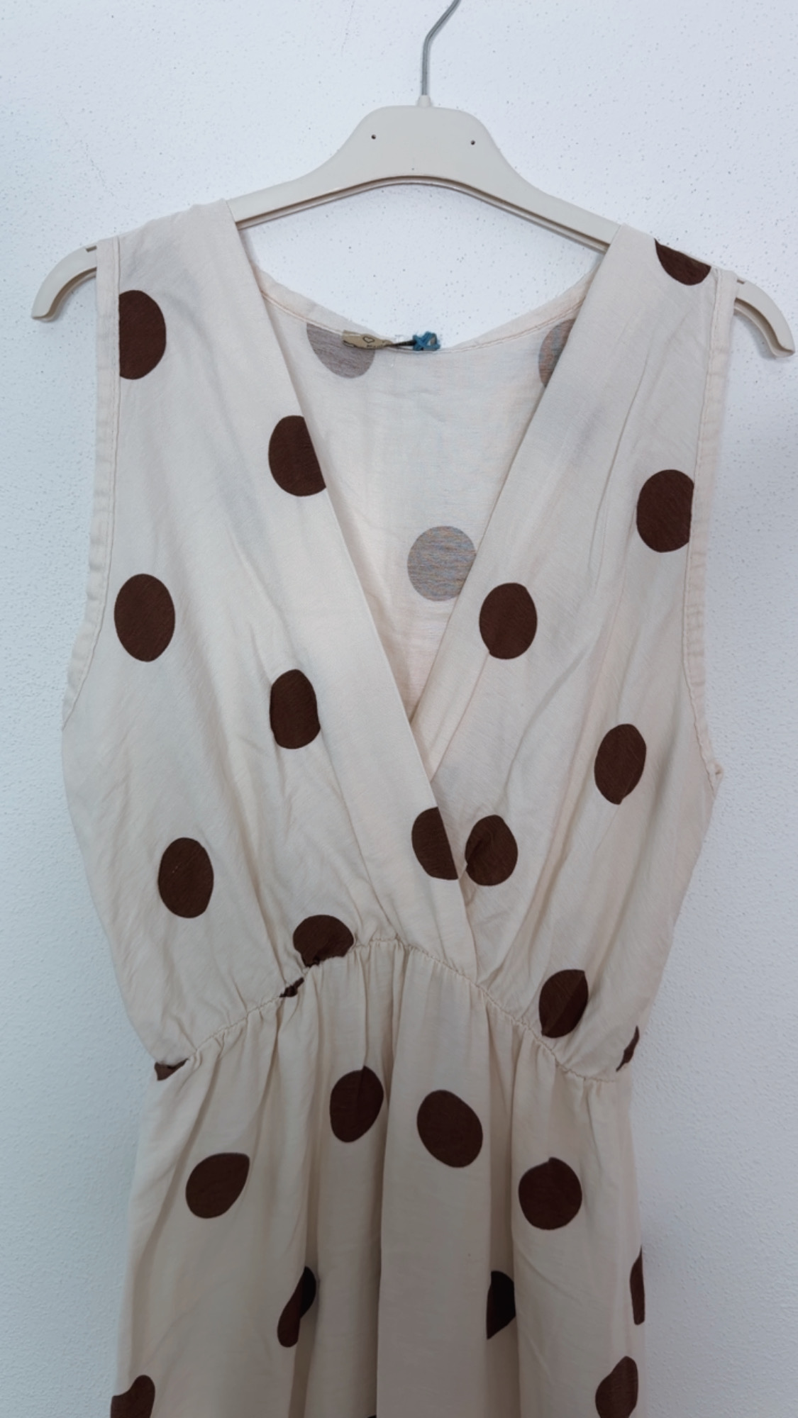 Maxi-Kleid Belladonna Polka Dots Made in Italy 34-42