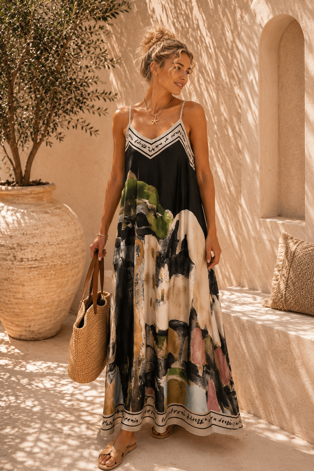 Kleid Amalfi Vista – Made in Italy | passend bis Größe 42