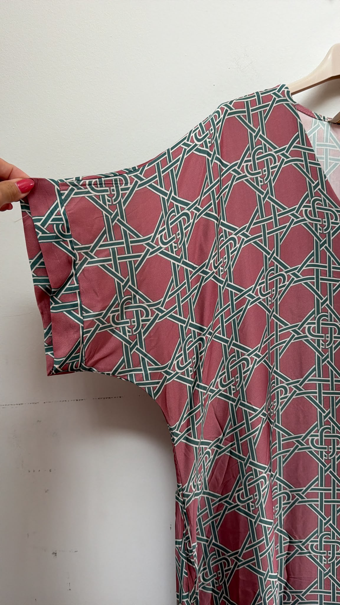 Exklusives Kleid Chiara – Made in Italy – mit Seide – Gr. 34 bis ca. 42/44
