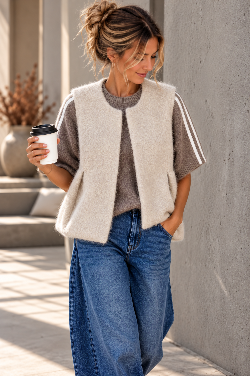 Fluffy UNI Weste I W0167 I 34-42 I Made in Italy