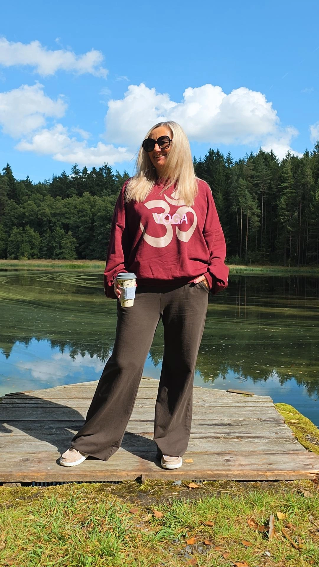 WEITE JOGPANTS STEFANIE UNI 34-42 Made in Italy 
