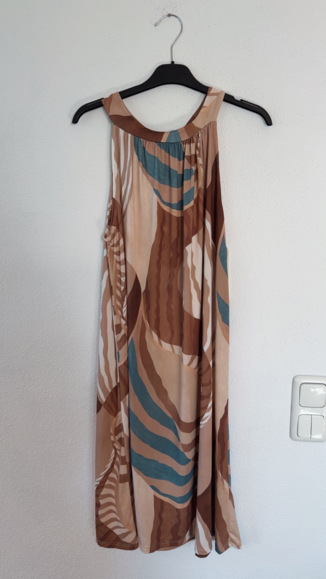 Kleid Marella – Sommerkleid mit grafischem Print Made in Italy Gr, 34-42