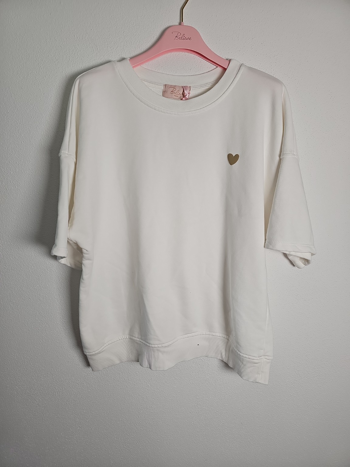 T-Shirt Sweater Cinderella Herz Made in Italy 34-42/44