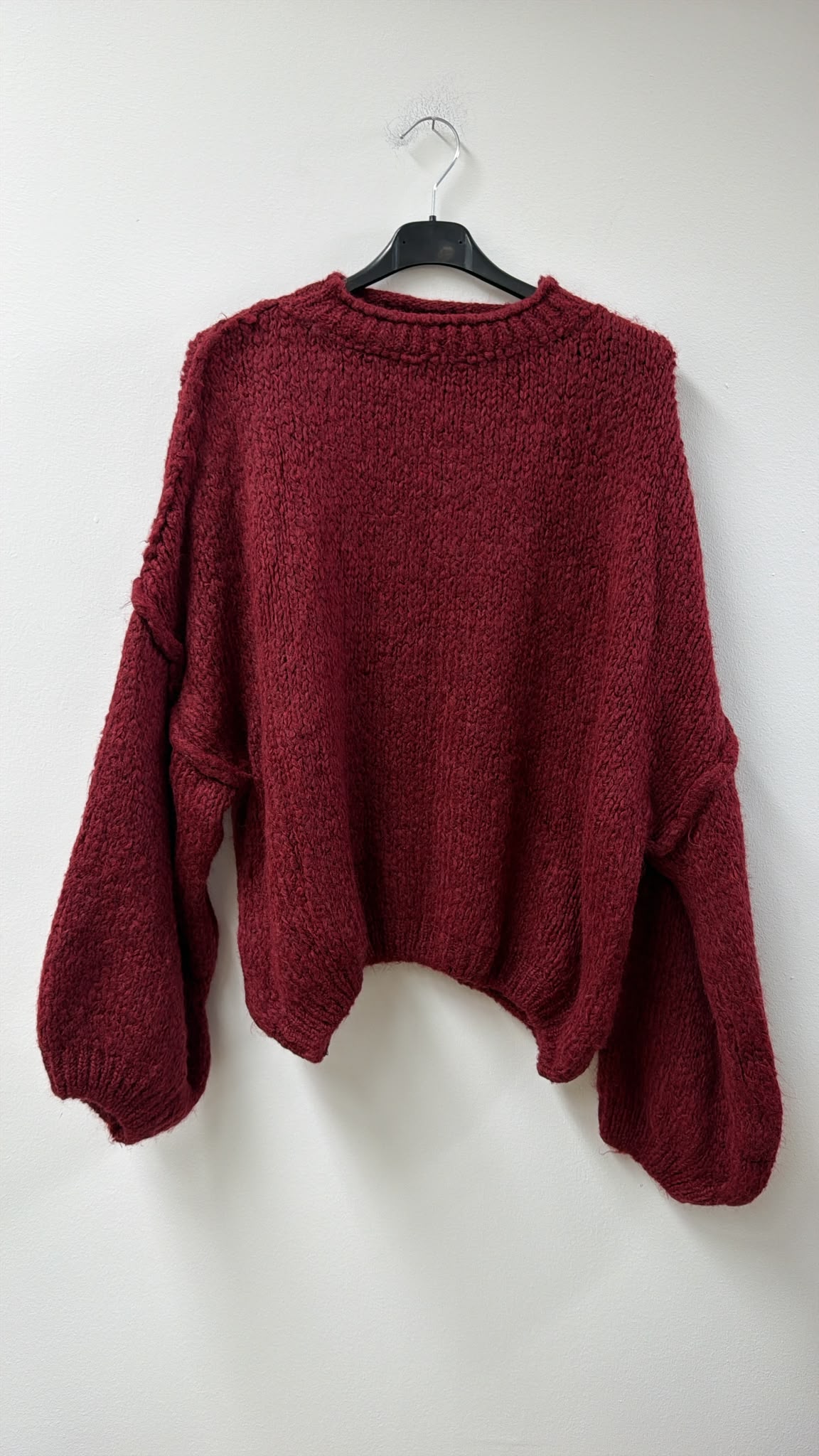 Soft Touch Oversize Pullover I SP0152 I 34 - 44 I Made in Italy