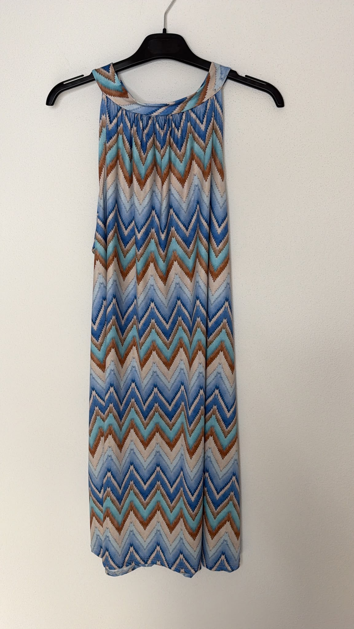Kleid Bellara Zickzack-Muster Made in Italy 34-40/42