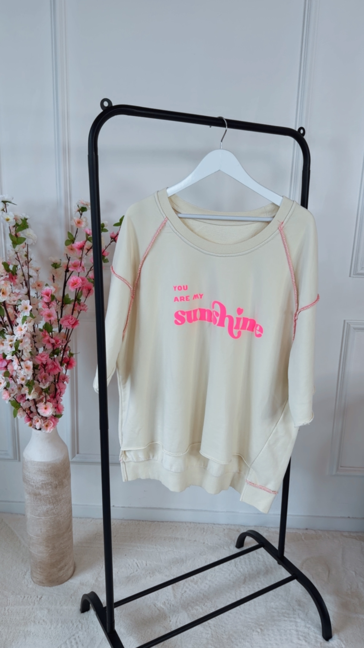 ☀️✨ Vokuhila-Shirt Solavienna Sunshine Made in Italy 34-44/46