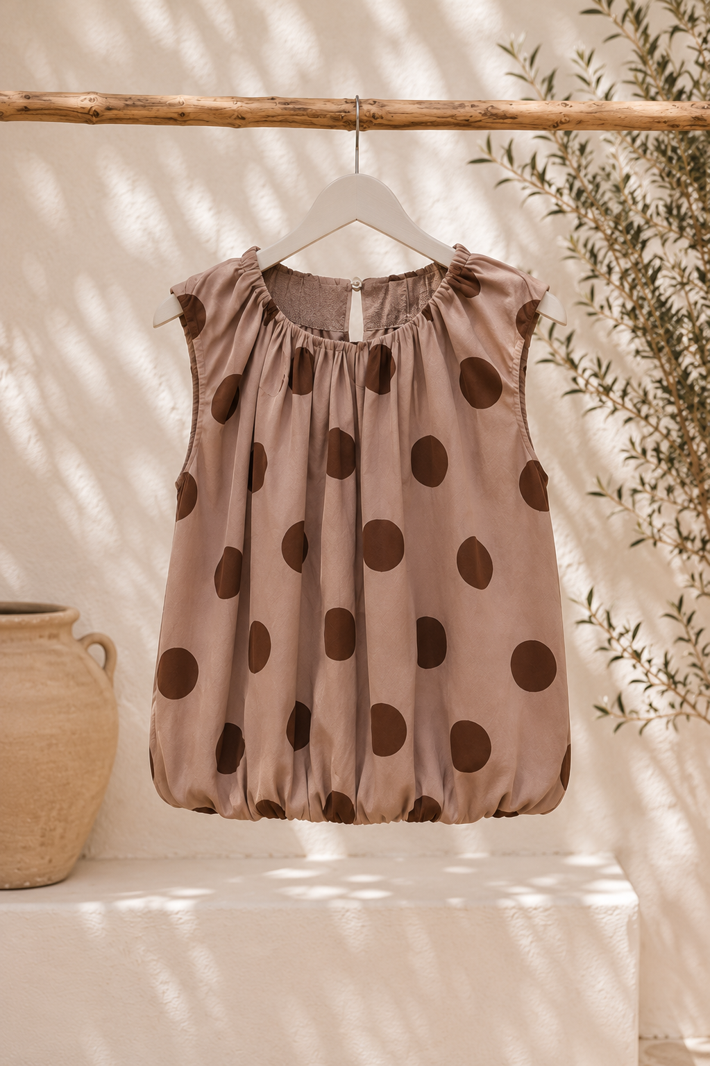 Bluse Mireia Dots Made in Italy 34-40/42