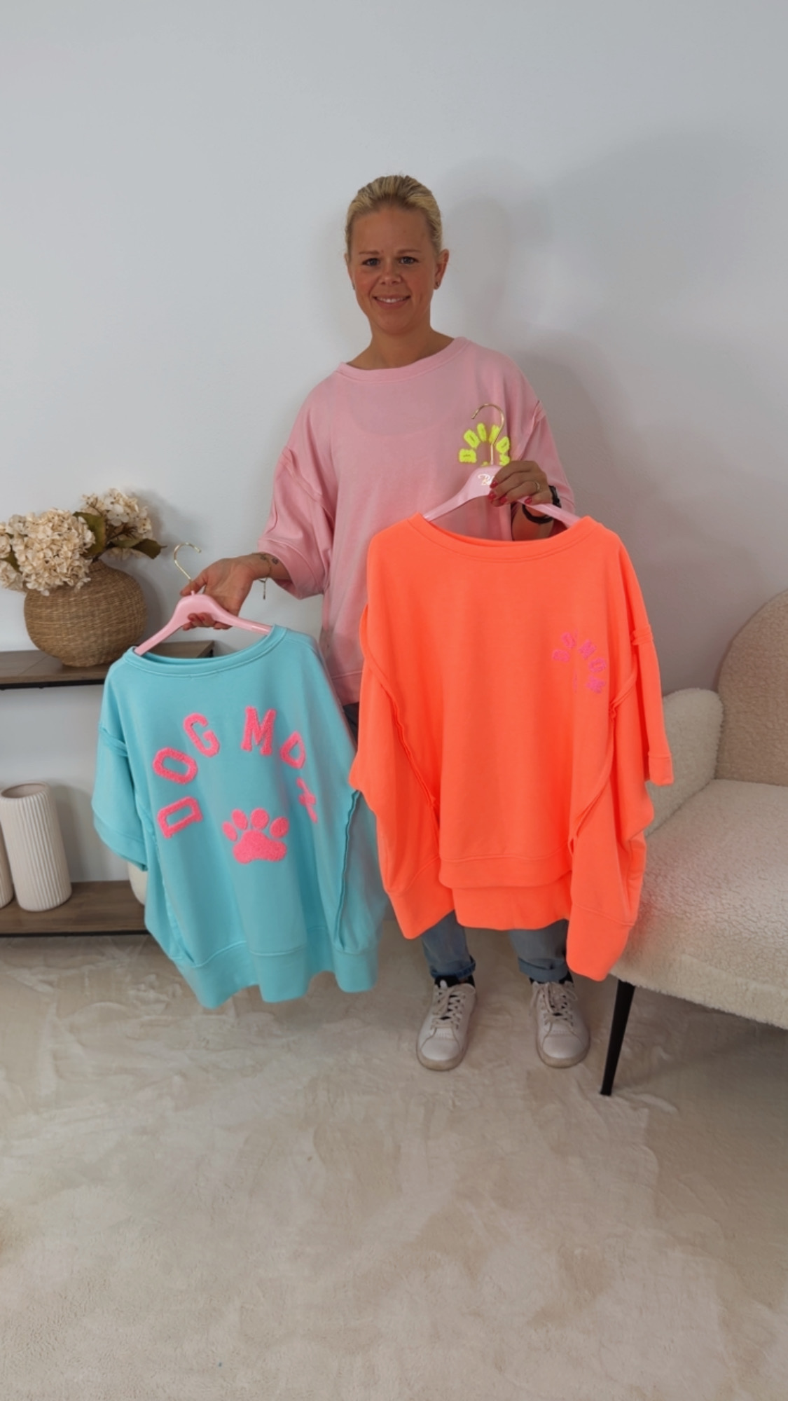 T-Shirt Lotti Dog Mom Sweater Made in Italy 34-42/44
