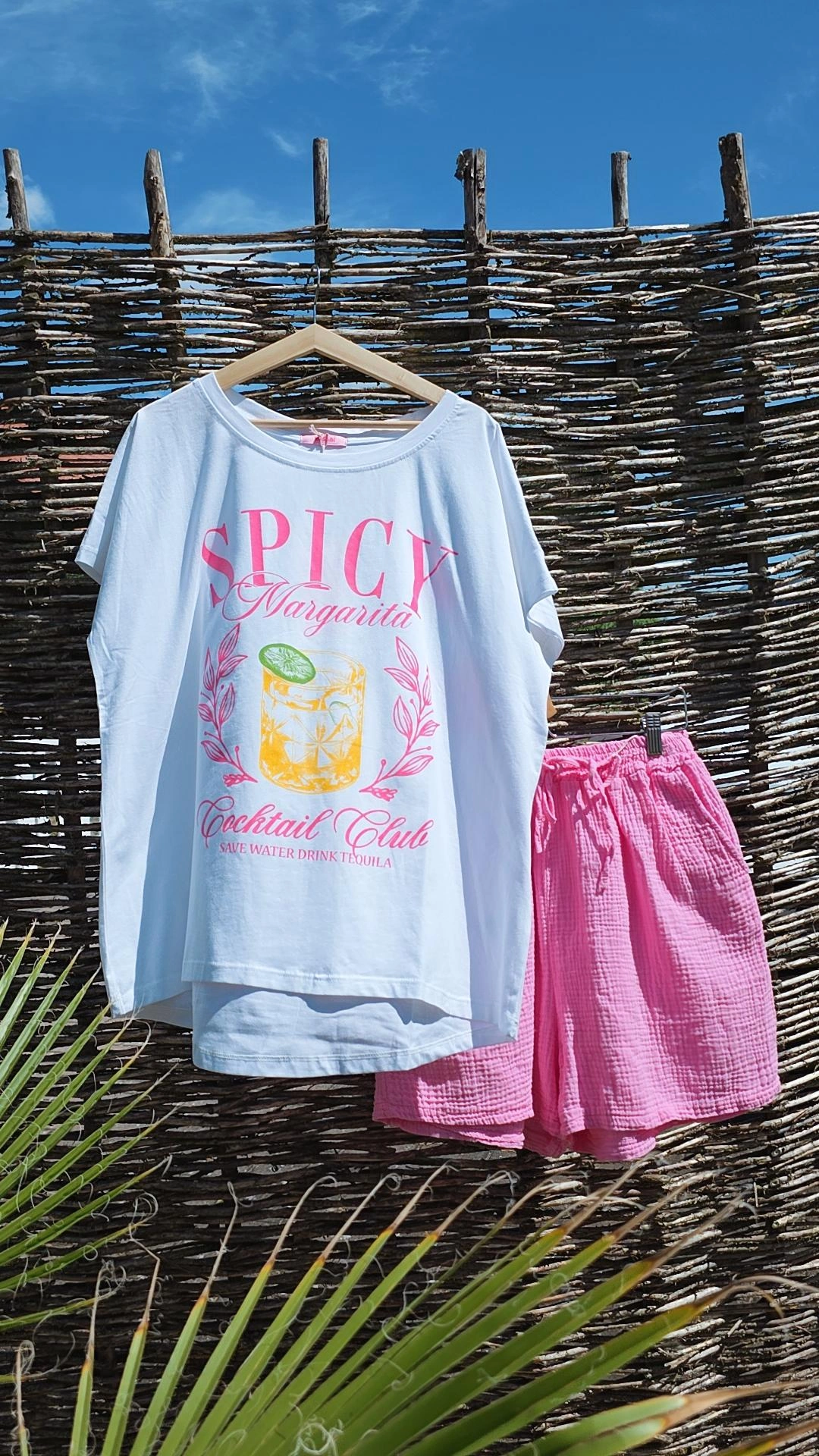 STATEMENT T-SHIRT MARGERITA Made in Italy 34-42 