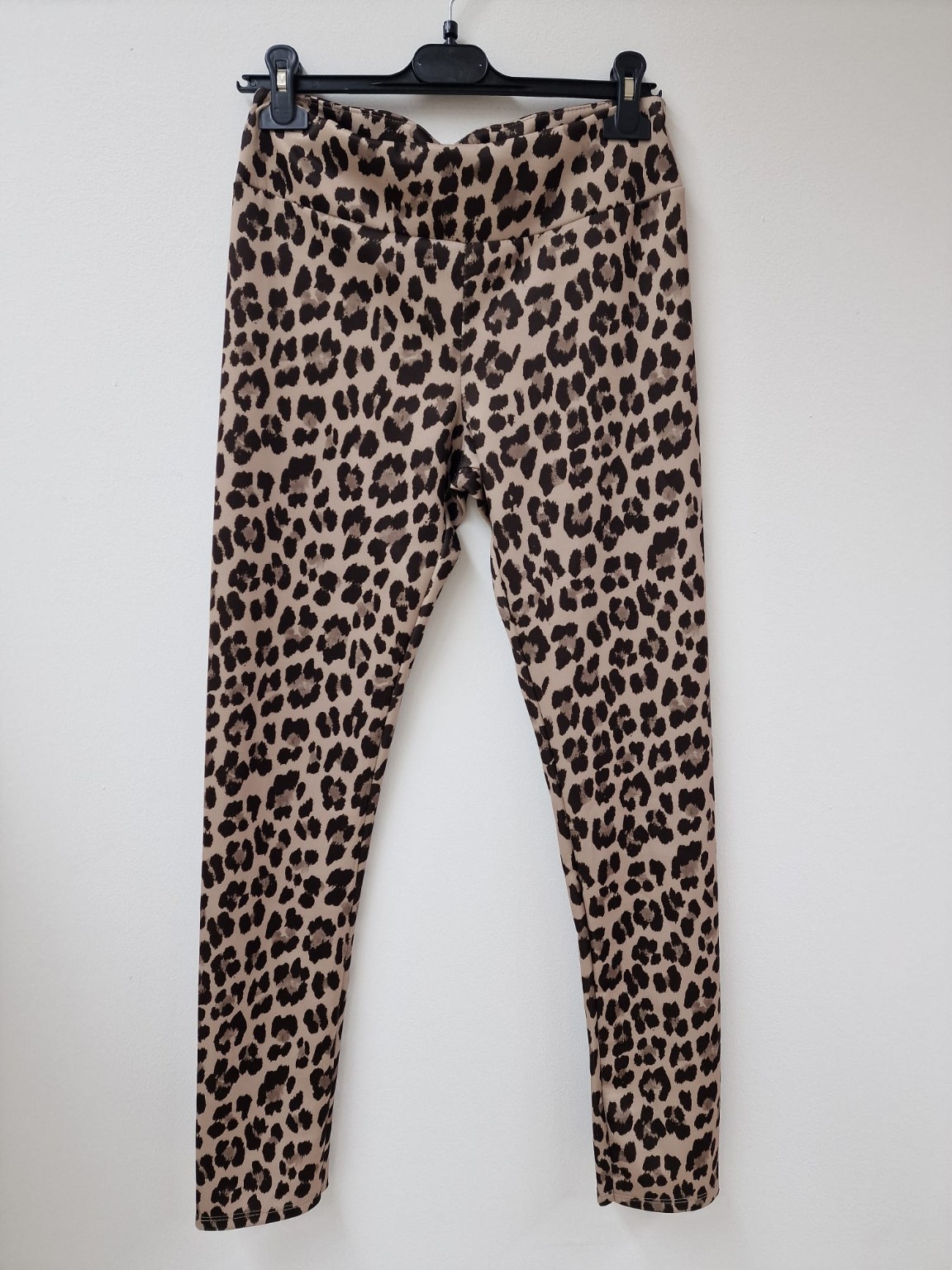 🐆 Leo Love Leggings BEIGE Variantenartikel LG0097 Made in Italy Butterstoff