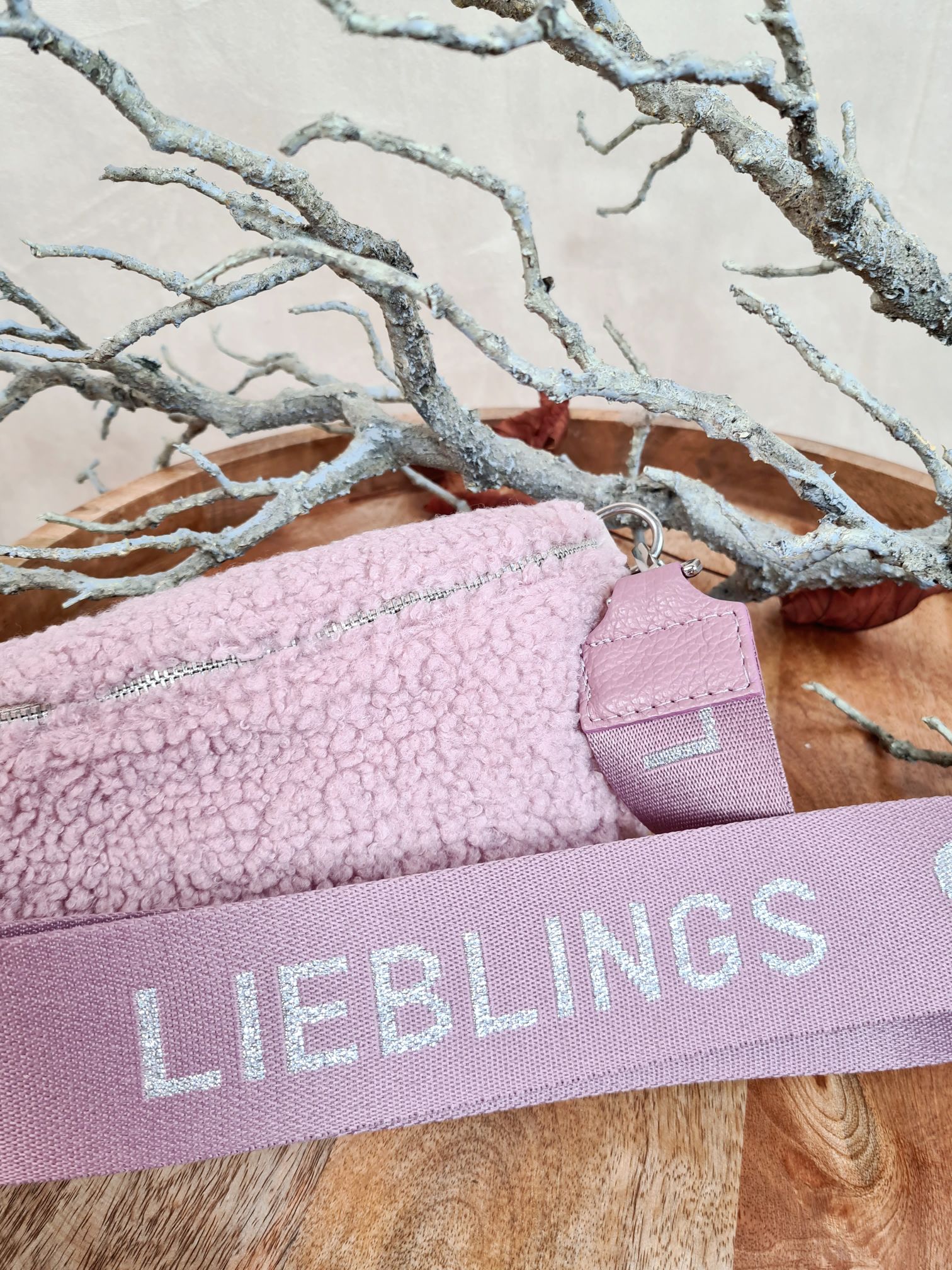 BAUCHTASCHE TEDDY S AURI ROSA LIEBLINGS Umhängetasche mit Leder Made in Italy BAUCHTASCHE TEDDY S AURI ROSA LIEBLINGS Umhängetasche mit Leder Made in Italy