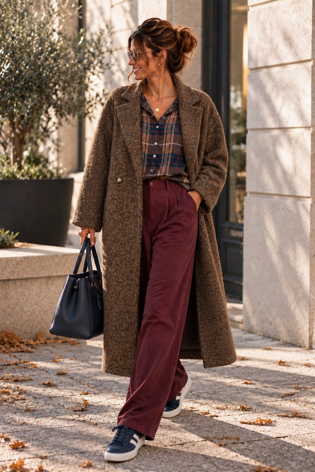 TREND MANTEL ELVIRA 36 - 42 Trench Coat Made in Italy