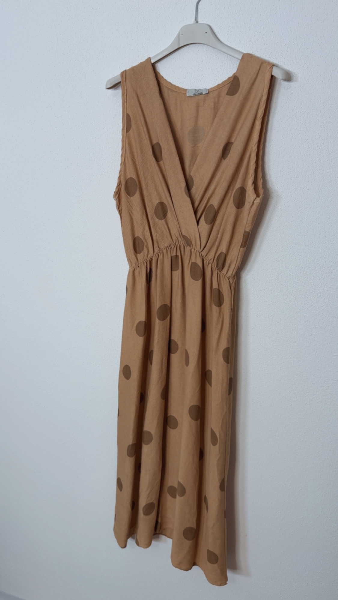 Maxi-Kleid Belladonna Polka Dots Made in Italy 34-42