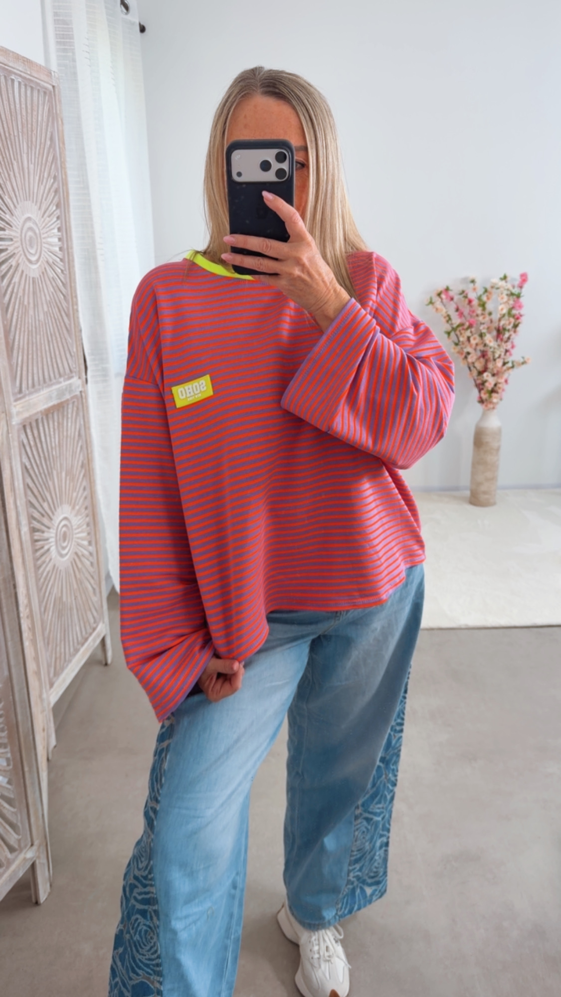🌈🏝️✨ Longsleeve Tinos Stripes Made in Italy 34-42/44
