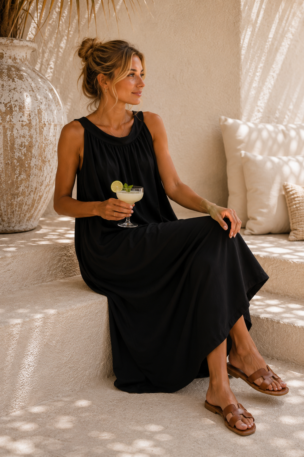 Kofferkleid Kleid „Amboseli“ – Dein stilvoller Begleiter für jeden Sommertag Made in Italy Gr 34-42