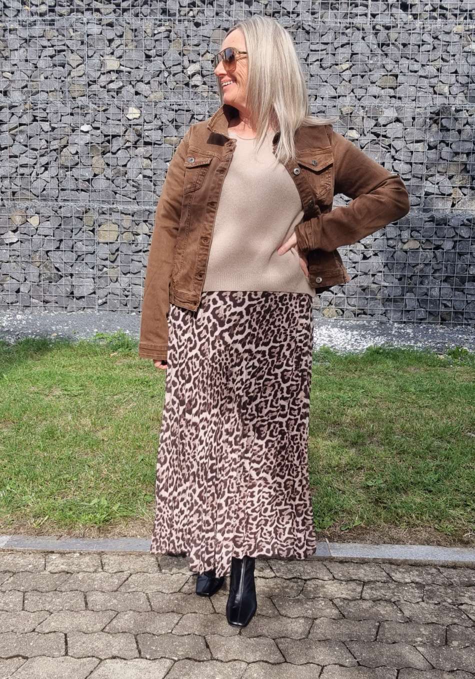 KNIT SWEATER AGNES SAND 34-42 Made in Italy Oversize Strick Pullover KNIT SWEATER AGNES SAND 34-42 Made in Italy Oversize Strick Pullover