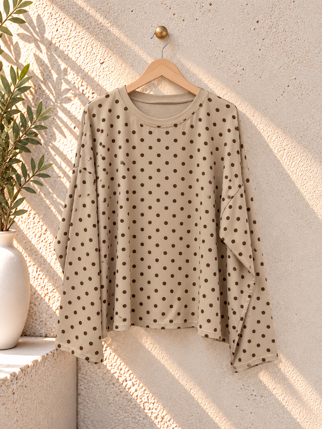 Longsleeve Dots I LS0146 I Made in Italy 34-42/44