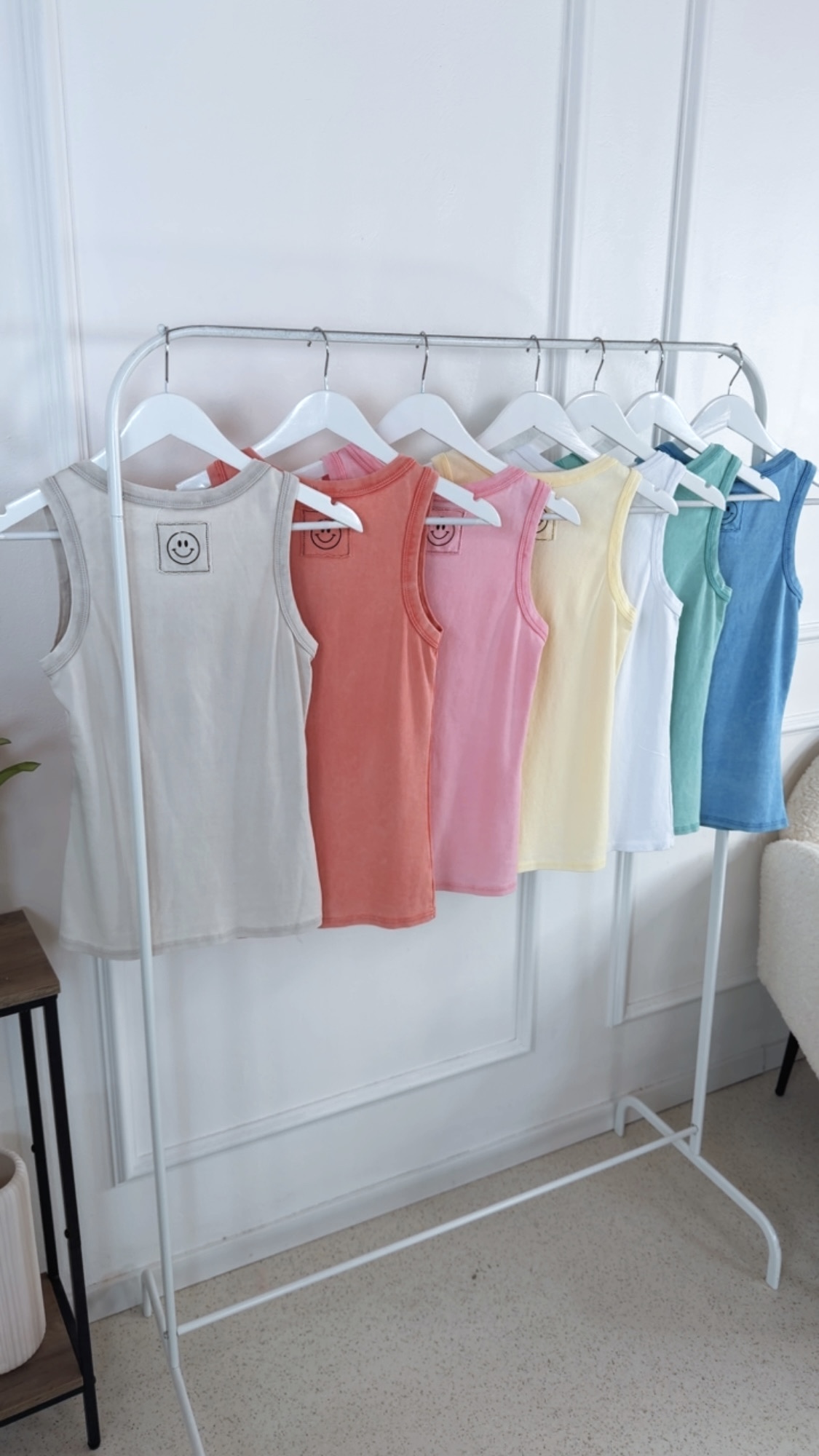 BASIC TOP LUNA 34- 40  Made in Italy Tanktop